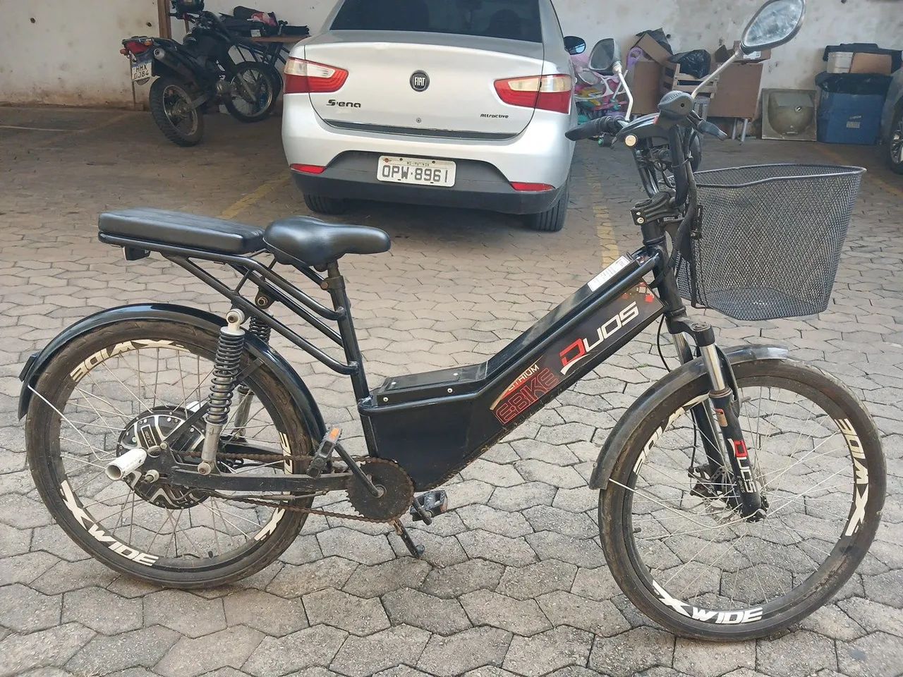 Bicicleta elétrica duos e bikes 800w - Foto 3