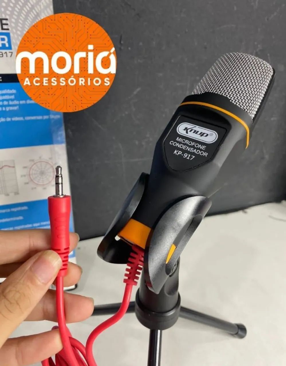 Microfone Sem Fio Inteligente Microfone de Karaokê Cmik 