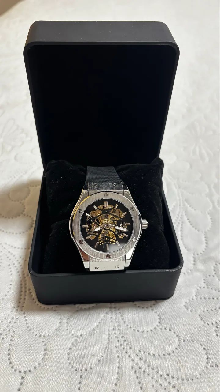 Relógio Automático Axel Masculino - Elegante, Sem Bateria e em Ótimo Estado - Foto 3