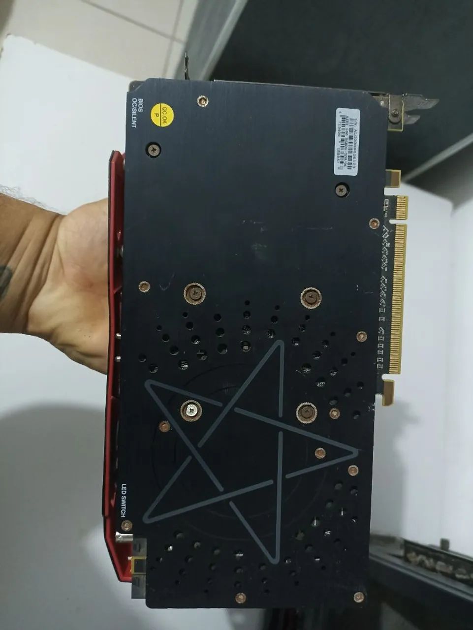 Placa de vídeo powercolor Red Devil RX 580 8gb - Foto 3