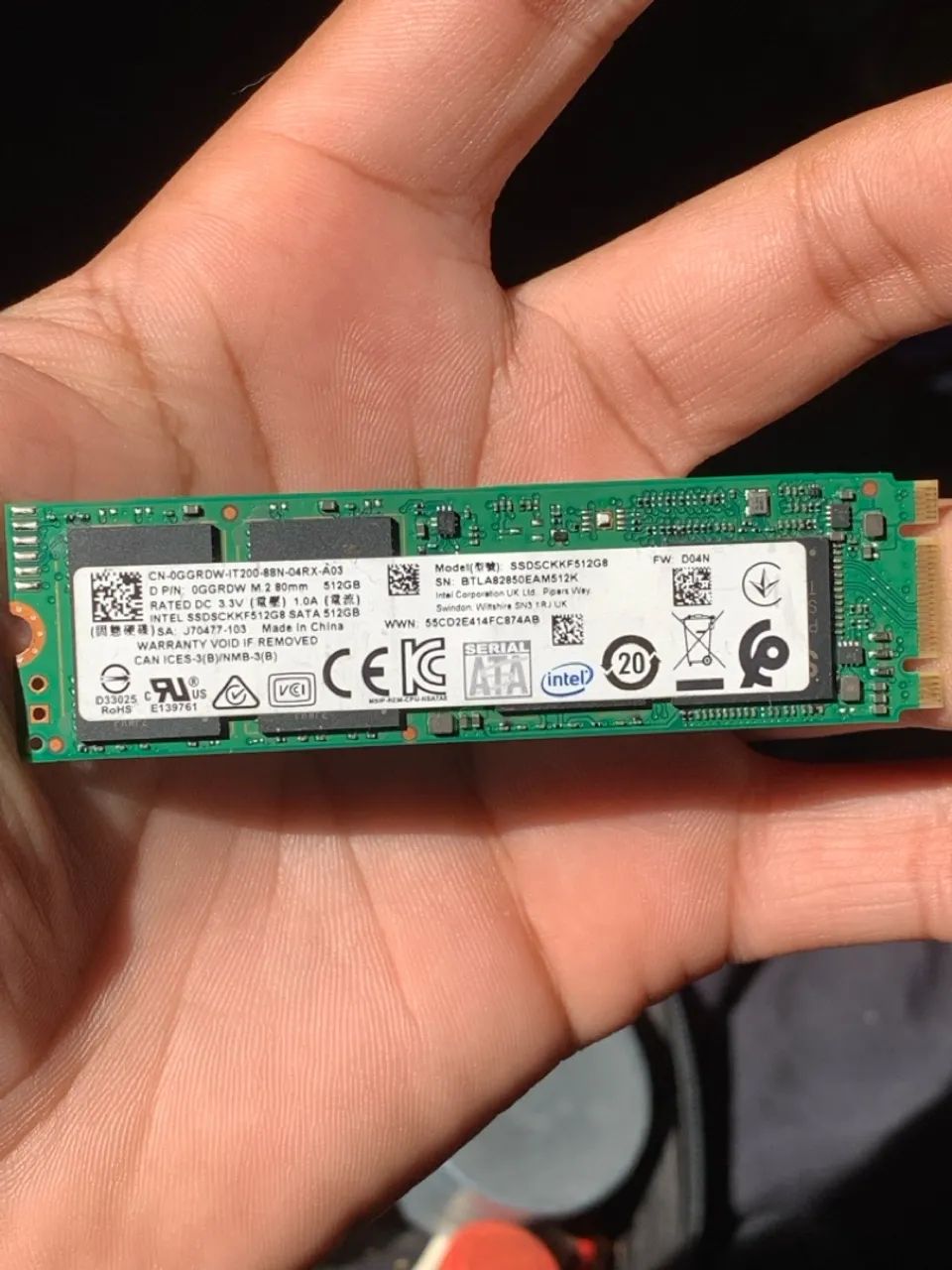 SSD 512GB INTEL M2 - Foto 2