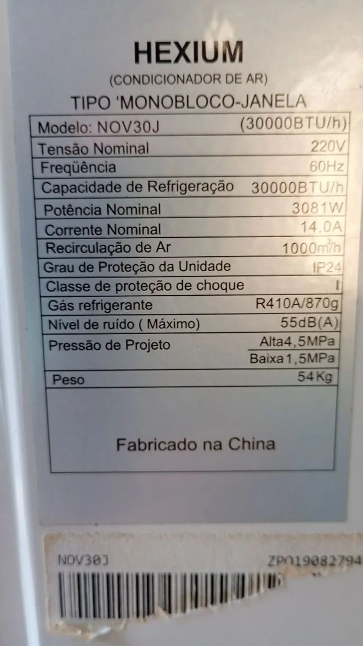 Ar condicionado 30mil BTUs  - Foto 2