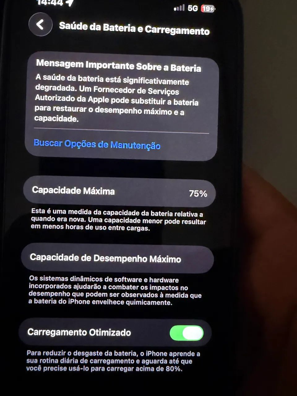 iPhone 13, com 256 gb cor meia noite  - Foto 5