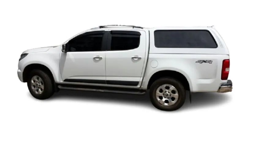 Capota de fibra nova para S10 cabine dupla 