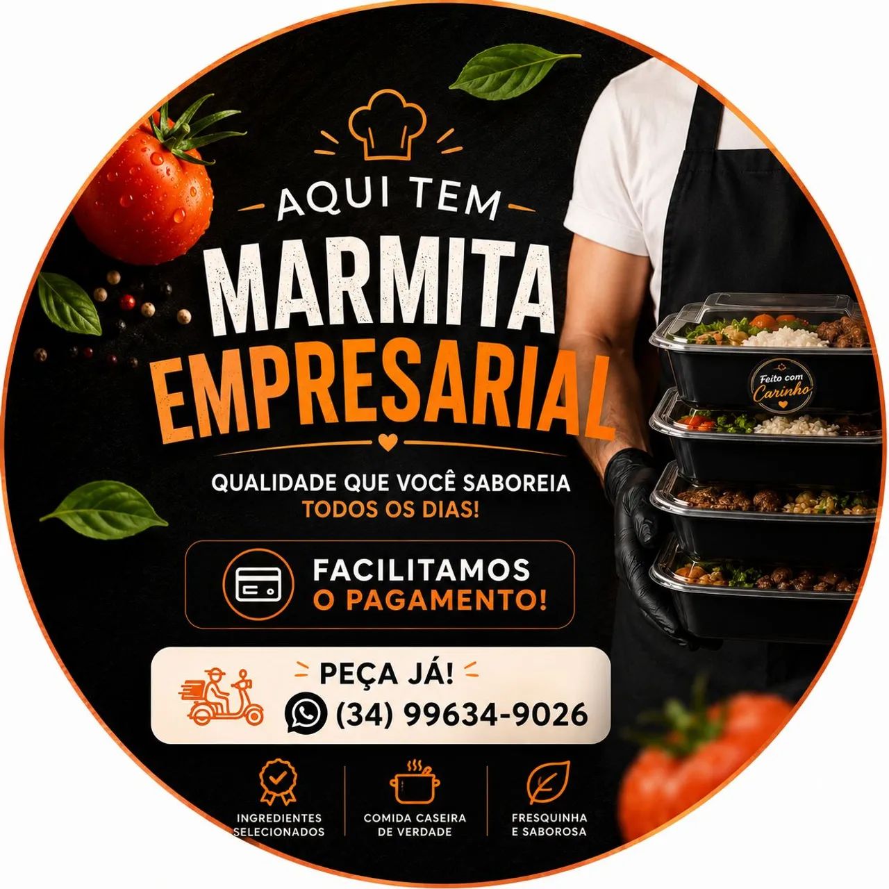 Marmitas para sua empresa 