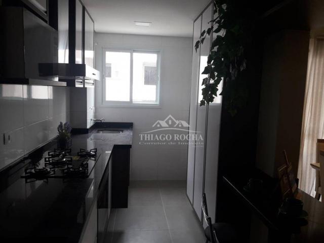 Apartamento alto padrão, 3 quartos, 1 suíte, sacada com churrasqueira, elevador e academia - Foto 7