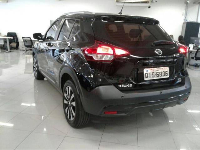 NISSAN KICKS NAC. SV 1.6 16V CVT FLEX Preto 2017/2018 - Foto 3