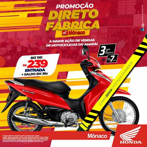 Biz 110 ano2019 e modelo2019