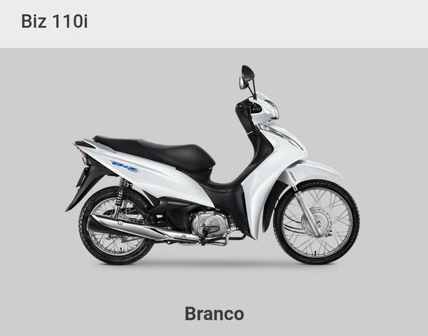 Biz 110, com entrada de 250,00