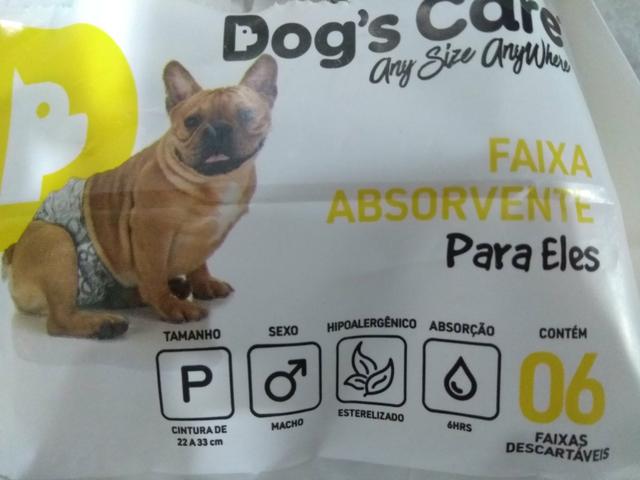 Pacote de fralda para cachorro/gato masculino - Foto 2