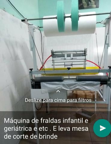 Máquina profissional de fraldas