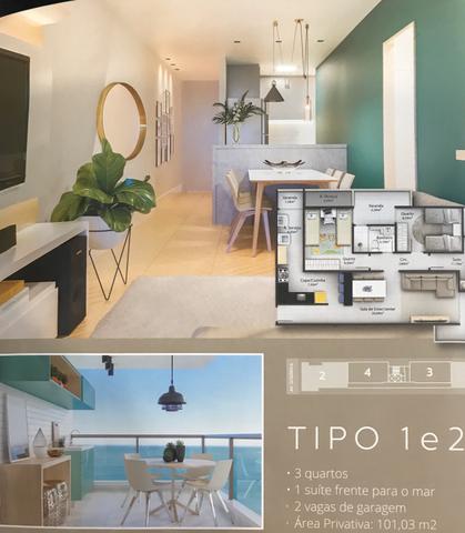 Apartamentos de frente para o mar (Construção) - Foto 2