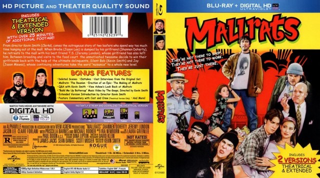 Bluray Mallrats (Barrados no Shopping) Anos 90 Kevin Smith