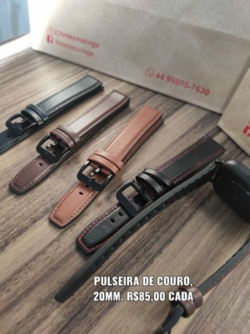 Pulseira Amazfit GtS de Couro  - Foto 5
