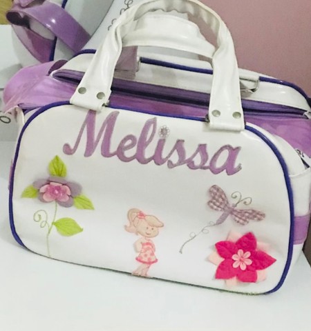 Bolsa Personalizada Menina/bebê Melissa