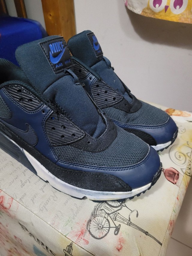 air max 90 azul marinho