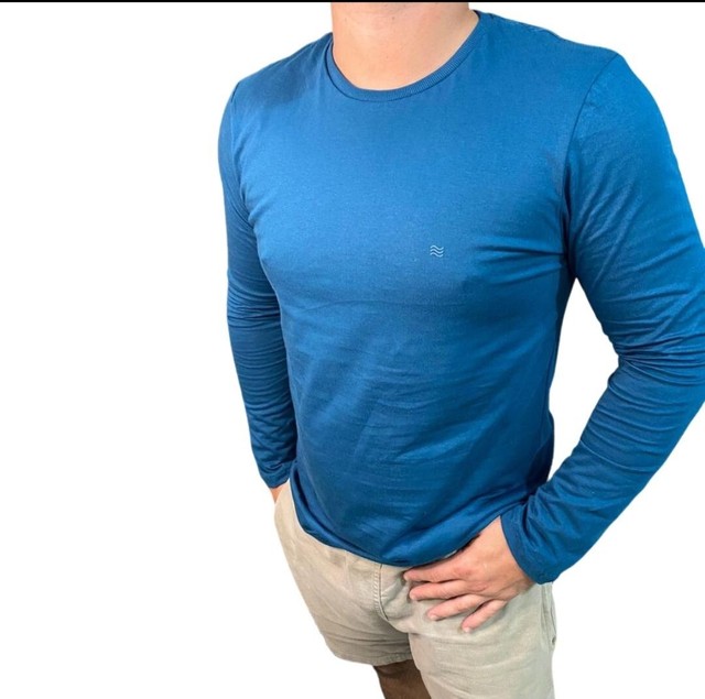 Camisa Manga Longa Algodão  - Foto 2