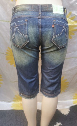 bermuda jeans lemier tam 42 - Foto 2