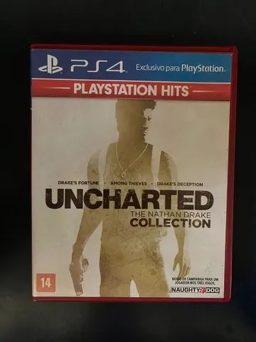 Uncharted Collection Ps4 Mídia Física Lacrado