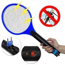 Raquete Elétrica Mata Mosquito Pernilongo Recarregável Forte