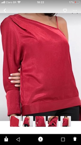Blusa vermelha Cortelle - Foto 3