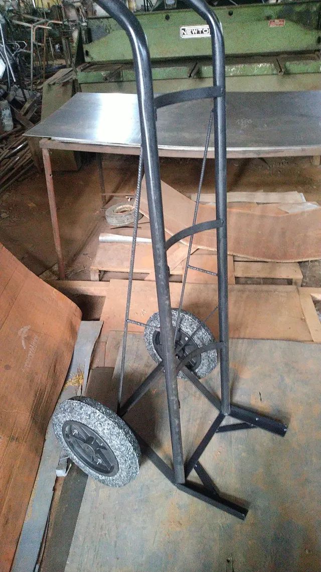 Carrinho Transporte Barril de Chopp / Gás  - Foto 2