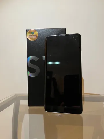 Smartphone Samsung Galaxy S10 Plus 128GB Preto Tela 6.4 Câmera