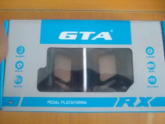 Pedal Plataforma Alumínio Bicicleta Com Rolamento Selado - Foto 4