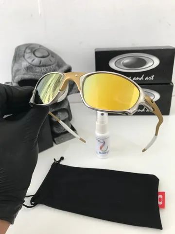 DoubleX Premium Pinada 24k Metal Oakley Promoção Imperdível