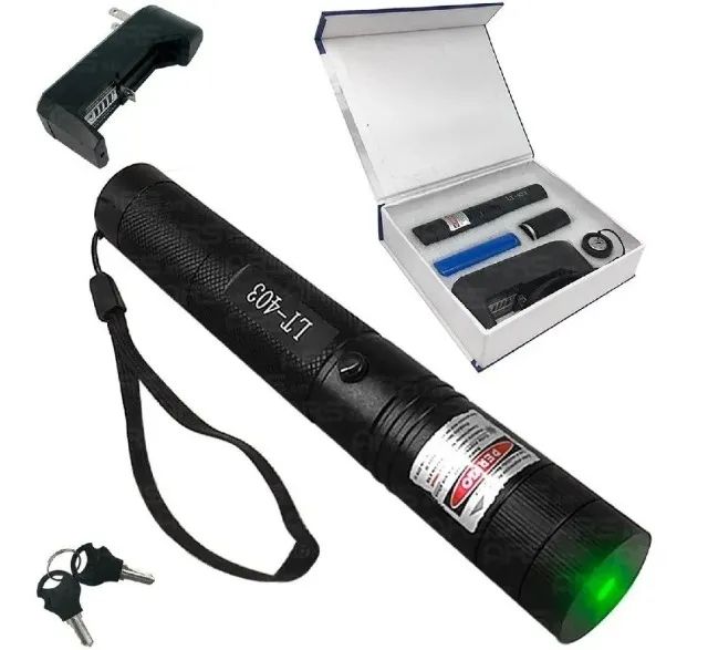 Caneta Laser Pointer Verde - Foto 2