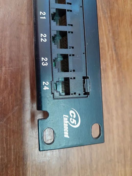 Patch Panel 24 portas GTS Network C5419359744370288641