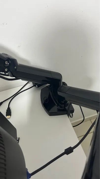 Kit - Dois Monitores HP V19b + suporte 360- Perfeitos para trabalho e jogos! - Foto 2