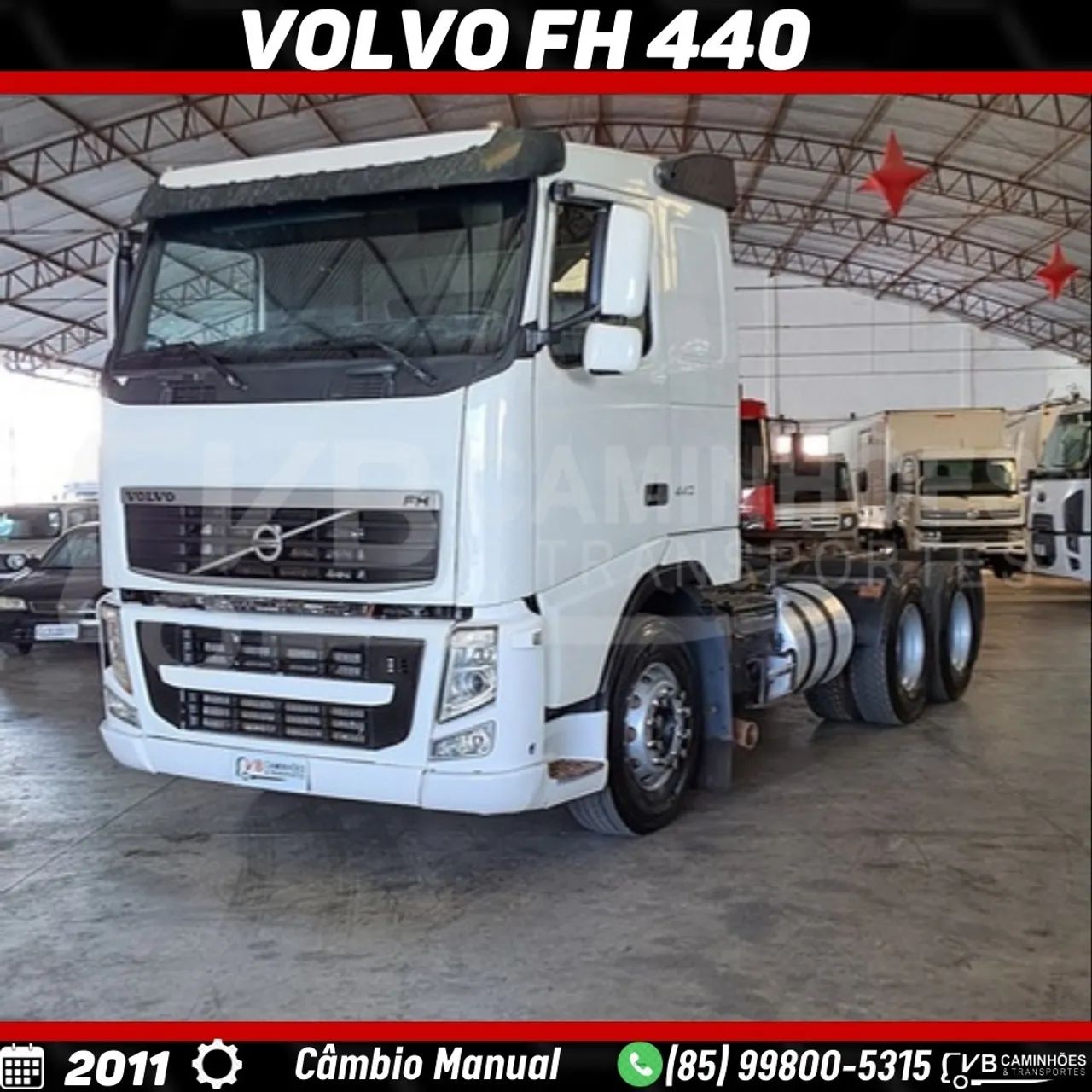 Volvo FH 440 2011 - Câmbio Manual