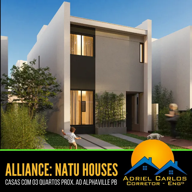 Natu Houses - Condomínio de Casas prontas vizinho ao Alphaville Paraíba