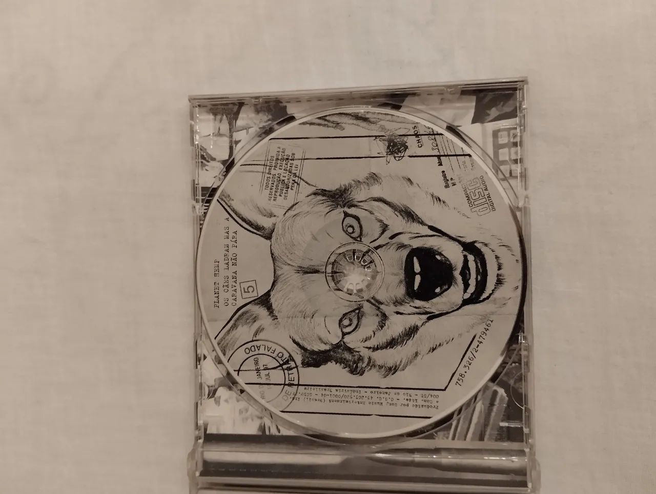 CD Planet Hemp - Os Cães Ladram Mas a Caravana Não Para - Foto 4