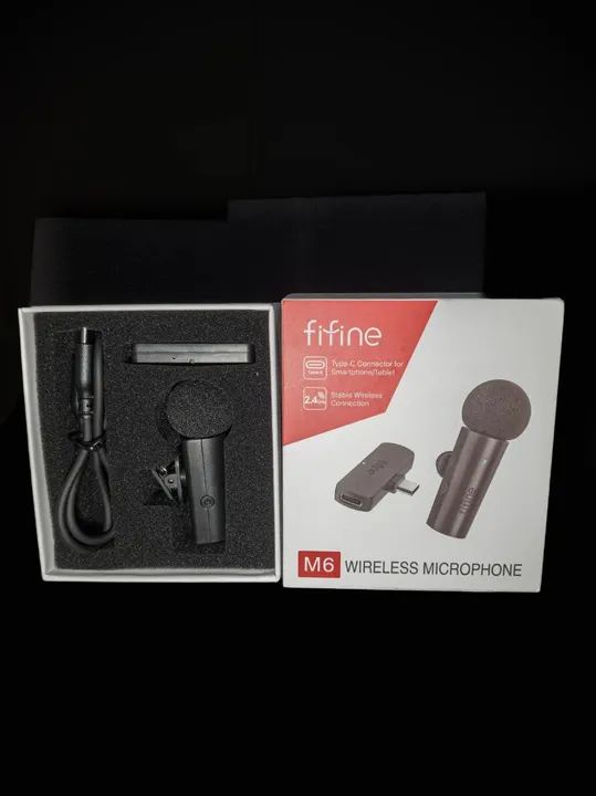 Microfone de lapela fifine M6 - Foto 4