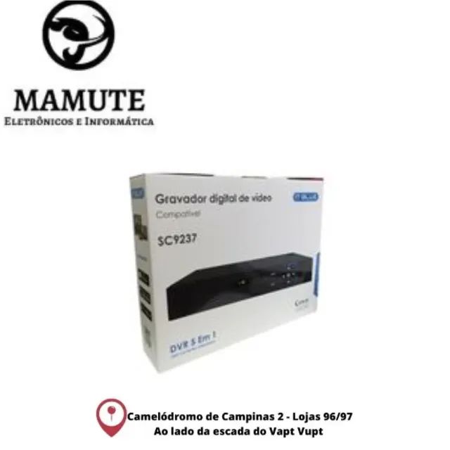 Dvr 8 Canais 5 Em 1 -Ahd-Cvi-Tvi-Ipc-Analógica Sc9208 - It-Blue
