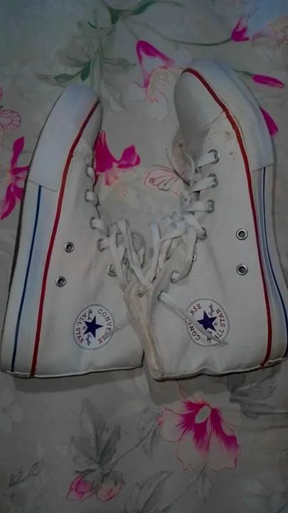 Tênis Converse All Star Branco - Foto 4