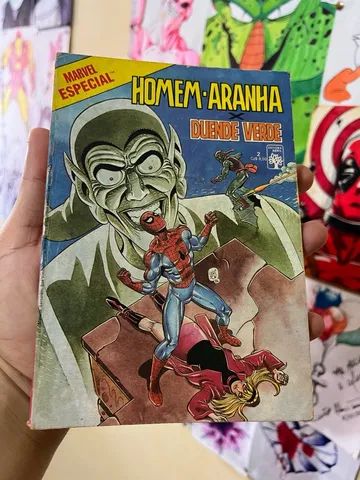 Marvel especial Homem Aranha X Duende Verde 1986