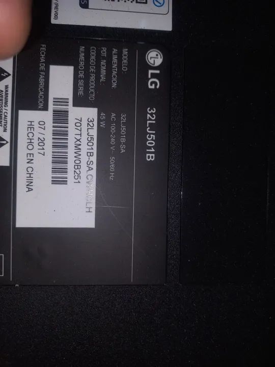 Placa da fonte tv LG  32LJ501B - Foto 3