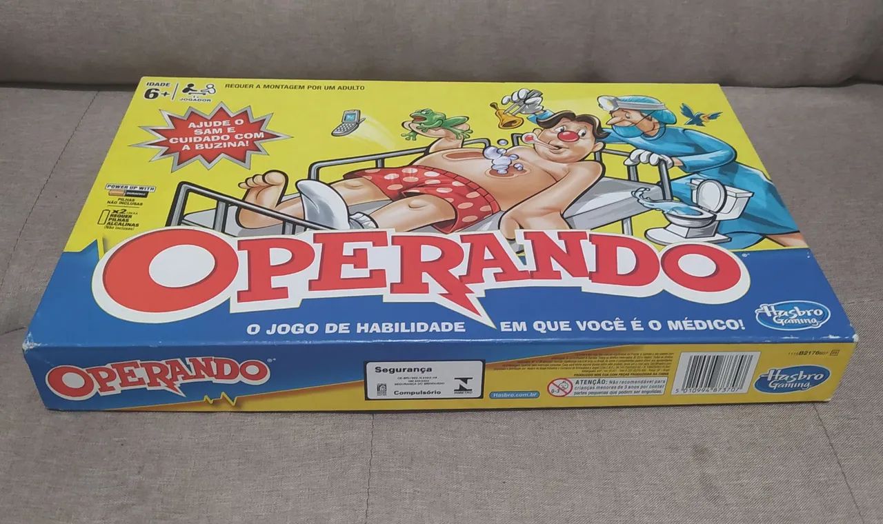 Jogo de Tabuleiro Operando - Hasbro
