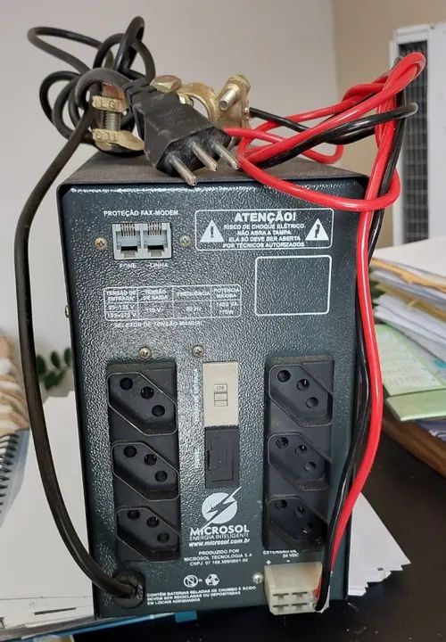 nobreak STAY 1400 Microsol, sem bateria, excelente oportunidade - Foto 2