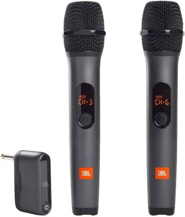 JBL, 2 Microfones Sem fio, Wireless Set - Preto - Foto 2