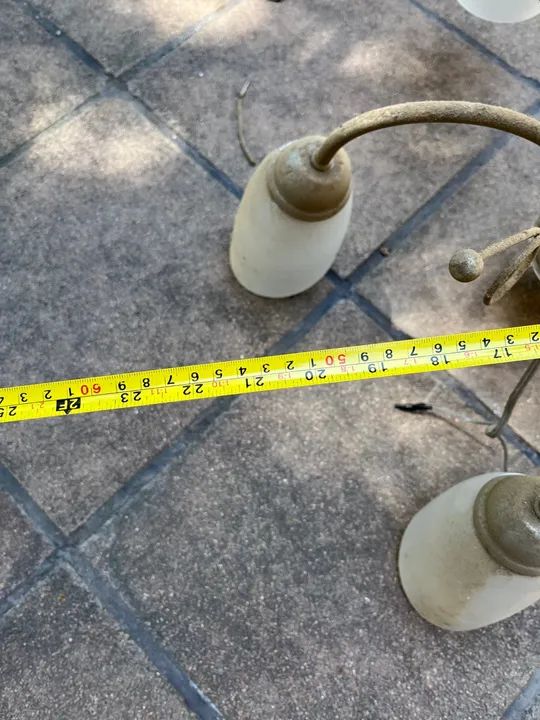 Lustre pendente antigo - Foto 5