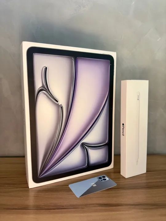 iPad Air 6th 128gb e 256gb Chip M2 - 2024 - Lacrado - Pronta entrega - Foto 3