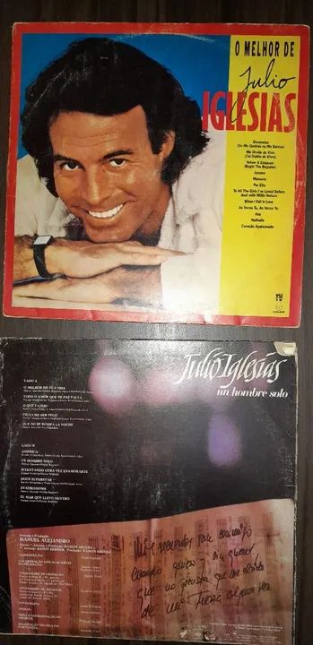 02 vinis Lps JÚLIO IGLESIAS  - Foto 2