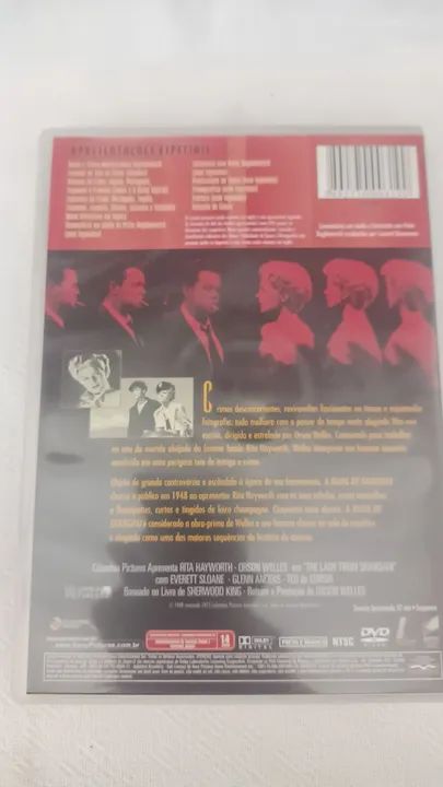A dama de shanghai filme dvd original  - Foto 2