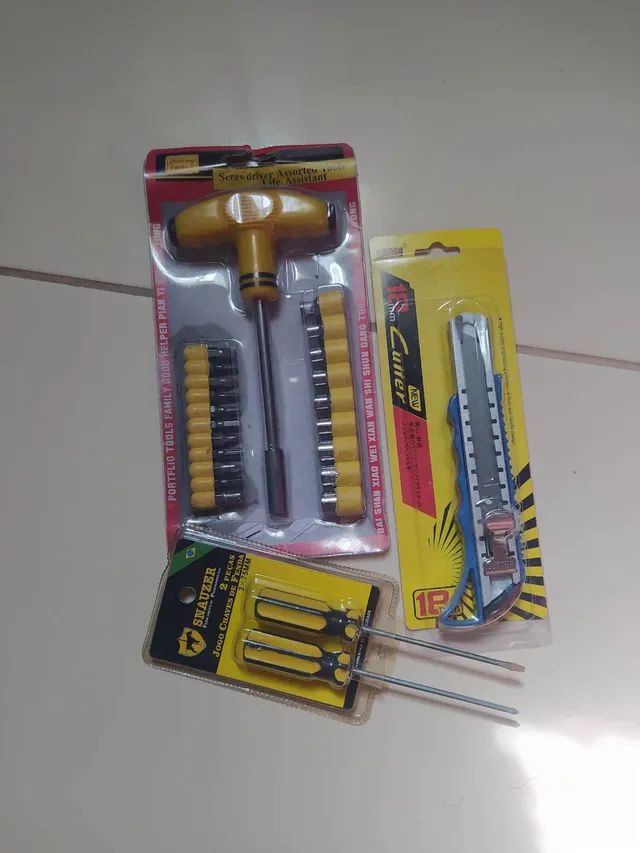 FERRAMENTAS MANUAIS (CONJUNTO)