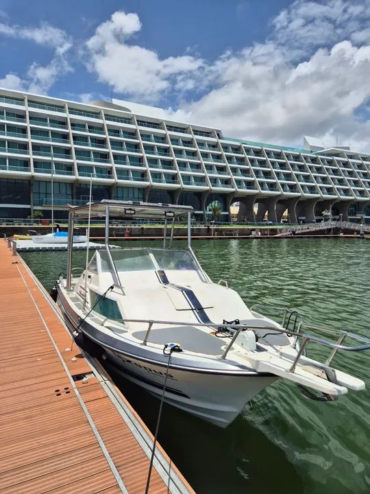 Lancha Carbrasmar 22, motor Yamaha 225 4T - Foto 7