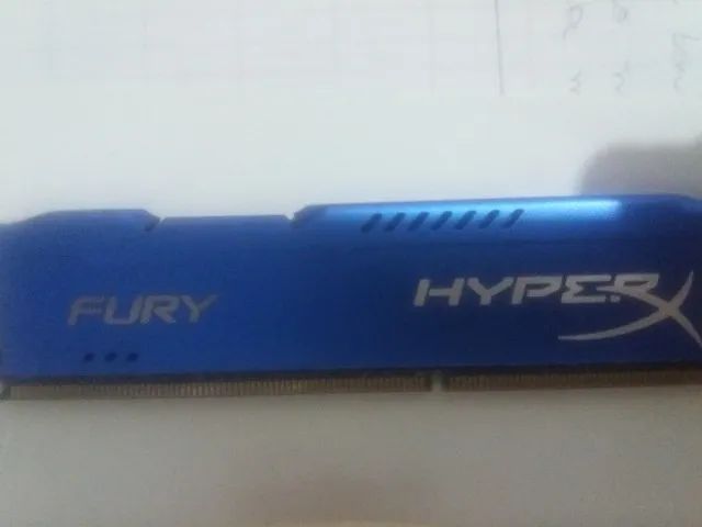 Memória RAM Fury DDR3 color azul 8GB 1333MHZ HyperX HX313C9f/8 - Foto 3